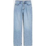 Jeans taille haute H&M bleus en denim à strass Taille XL pour femme 