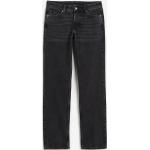 H & M - Straight Regular Jeans - Noir