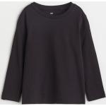 T-shirts à manches longues H&M noirs en jersey pour fille de la boutique en ligne H&M 