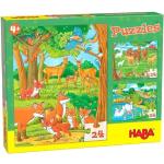 Puzzles Haba 24 pièces de la ferme 