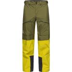 Vestes de randonnée Haglöfs vertes en gore tex respirantes Taille XL look fashion pour homme en promo 