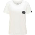 T-shirts à imprimés Haglöfs blancs en coton bio éco-responsable Taille M pour femme 