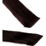 Extensions adhésives Hair2Heart marron pour femme 