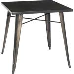 Tables hautes gris acier en acier modernes 