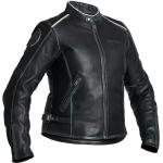 Vestes de moto  noires en cuir Taille XS classiques pour femme 