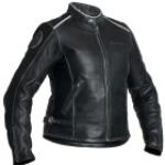 Vestes de moto  noires en cuir Taille L classiques pour femme 