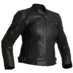 Vestes de moto  noires en cuir imperméables coupe-vents Taille XS pour femme 