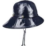 Chapeaux bob bleues foncé en coton 61 cm Taille XL look fashion pour femme 