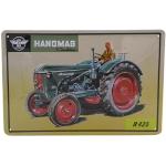 Hanomag Combitrac Plaque en tôle Motif tracteur 30 x 20 cm