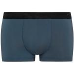 Boxers en microfibre Hanro bleus en microfibre Taille S look sportif pour femme en promo 