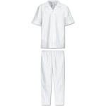 Pyjamas Hanro gris clair à rayures Taille XL 