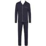 Pyjamas Hanro bleu nuit en coton Taille S pour femme 
