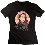 HAOKE Lana Del Rey Ride Women T-Shirt Black M