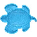 Moules en silicone bleus en résine à motif tortues 