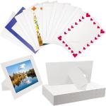 Cadres photo design blancs en papier en lot de 30 10x15 