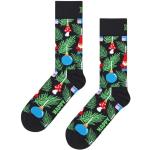 Chaussettes pour fêtes de Noël Happy Socks vertes Pointure 41 classiques pour homme 