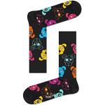 Chaussettes d'automne Happy Socks noires à motifs Pointure 39 look fashion pour femme en promo 