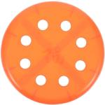 Tabourets de bar orange en plastique 
