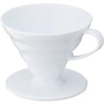 Hario Porte-filtre en plastique pour machine à café, blanc, Size 02
