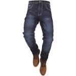 Jeans skinny bleus délavés stretch Taille XS pour homme 