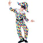 Déguisements Widmann multicolores de clown enfant en promo 