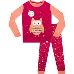 Pyjamas roses à motif hiboux look fashion pour fille de la boutique en ligne Amazon.fr 
