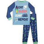 Pyjamas bleu marine à motif bus look fashion pour garçon de la boutique en ligne Amazon.fr 