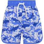 Shorts de bain bleus camouflage à motif requins look fashion pour garçon de la boutique en ligne Amazon.fr Amazon Prime 