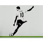 Harry Kane Anglais Footballeur Joueur de Football Autocollant Mural DIY Décoration de La Maison Salon Chambre Mur Détachable Amovible Vinyle Autocollant 56 70 cm