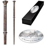 The Noble Collection - Fenrir Greyback Character Wand - 14in (35cm) Wizarding World Wand with Name Tag - Harry Potter Film Set Movie Props Wands