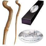 The Noble Collection - Viktor Krum Character Wand - 14in (35cm) Wizarding World Wand with Name Tag - Harry Potter Film Set Movie Props Wands