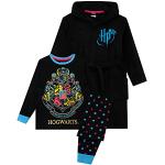 Pyjamas noirs Harry Potter Poudlard look fashion pour fille de la boutique en ligne Amazon.fr 