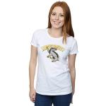 T-shirts blancs Harry Potter Poufsouffle Taille XL look urbain pour femme 