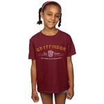 T-shirts à manches courtes rouge bordeaux en lycra Harry Potter Gryffondor look fashion pour garçon de la boutique en ligne Amazon.fr 