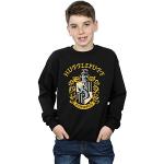 Sweatshirts noirs en jersey Harry Potter Poufsouffle look fashion pour fille de la boutique en ligne Amazon.fr 