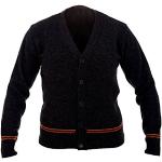 Cardigans Elbenwald noirs en laine Harry Potter Poudlard Taille XS look fashion pour homme 