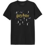 T-shirts pour fêtes de Noël noirs à manches courtes Harry Potter Harry lavable en machine à manches courtes Taille XL look fashion pour homme en promo 