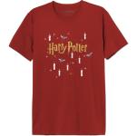 T-shirts pour fêtes de Noël rouges à manches courtes Harry Potter Harry lavable en machine à manches courtes Taille L look fashion pour homme 