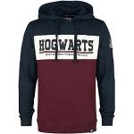 Sweats Cotton Division rouge bordeaux Harry Potter Poudlard à capuche Taille L look fashion pour homme en promo 
