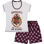 Pyjashorts blancs Harry Potter Poudlard Taille XXL look fashion pour femme 