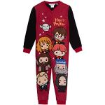 Pyjamas en polaire rouges en polaire Harry Potter Poudlard Taille 4 ans look fashion pour garçon de la boutique en ligne Amazon.fr 