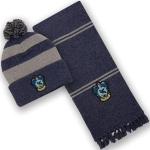 Harry Potter Serdaigle Ensemble bonnet et écharpe d'hiver pour adultes, bleu, taille unique
