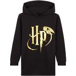Sweats à capuche noirs en coton Harry Potter Harry Taille 7 ans look fashion pour fille de la boutique en ligne Amazon.fr 