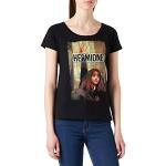 Harry Potter WOHAPOMTS230 T-Shirt, Noir, XL Femme