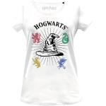 T-shirts blancs à manches courtes Harry Potter Harry à manches courtes Taille L look fashion pour femme en promo 