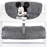 Coussins de chaise haute Hauck marron Mickey Mouse Club pour bébé 