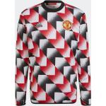 Sweats adidas Manchester rouges Manchester United F.C. Taille M pour homme en promo 