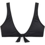 Hauts de bikini de créateur Ralph Lauren Polo Ralph Lauren noirs en jersey avec noeuds Taille L pour femme 