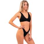 Bikinis triangle noirs Taille L look fashion pour femme 