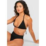 Bikinis triangle Boohoo noirs avec noeuds Taille M pour femme 